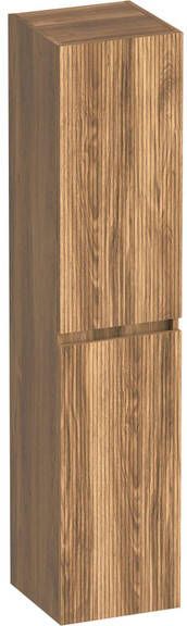 Brauer Joy Wavy Hoge kast 160x35x35cm 1 deur links- of rechtsdraaiend greeploos Honey HK-JYW160HO