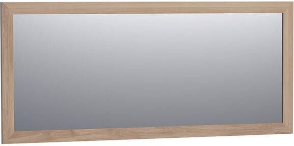 BRAUER Massief Eiken Spiegel 160x70cm zonder verlichting rechthoek Smoked oak 30096SOG