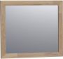BRAUER natural wood Spiegel 80x70cm zonder verlichting rechthoek grey oak 30090 - Thumbnail 1