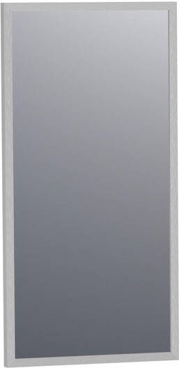 BRAUER Silhouette Spiegel 40x80cm zonder verlichting rechthoek aluminium 3531