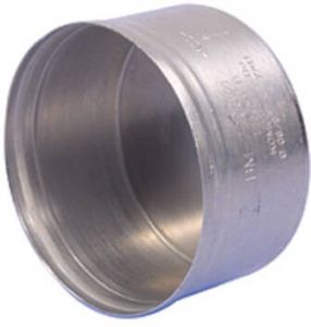 BURGERHOUT aluminium enkelwandig rookgas klasse Al 99 5(3.0255 ) lengte 135mm buitendiameter
