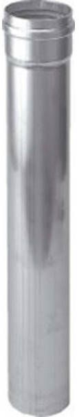 BURGERHOUT Alu-Fix rookgaspijp 130 mm mof x spie l=2000 mm mugrofix aluminium 400451646