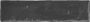 By Goof Moos wandtegel 6.5x26cm Anthracite glans (antraciet) SW07314476-1 - Thumbnail 1