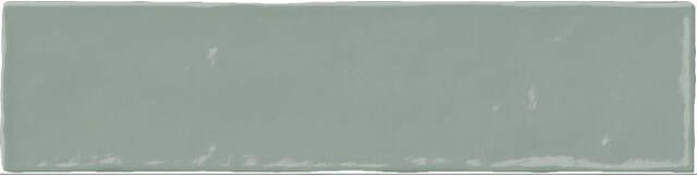 By Goof Moos wandtegel 6.5x26cm Jade glans (groen) SW07314476
