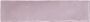By Goof Moos wandtegel 6.5x26cm Pink glans (roze) SW07314476-7 - Thumbnail 1