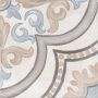 Cifre Ceramica Adobe Decor wand- en vloertegel 20x20cm Vierkant 8.5mm Daiza White SW07310475-9 - Thumbnail 1