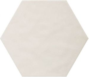 Cifre Ceramica Cifre Cerámica Wandtegel hexagon Vodevil Ivory 17 5x17 5 cm Vintage Glans wit creme SW07310745-2