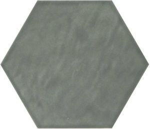 Cifre Ceramica Cifre Cerámica Wandtegel hexagon Vodevil Jade 17 5x17 5 cm Vintage Glans Groen SW07310745-6