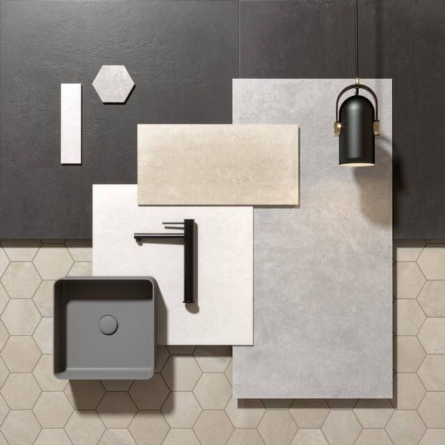 Cifre Ceramica MidTown wand- en vloertegel 90x90cm gerectificeerd Antracite mat (antraciet) SW07312477-2
