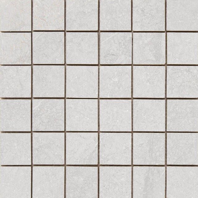 Cifre Ceramica Munich wand- en vloertegel 30x30cm Natuursteen look White mat (wit) SW07314226-11