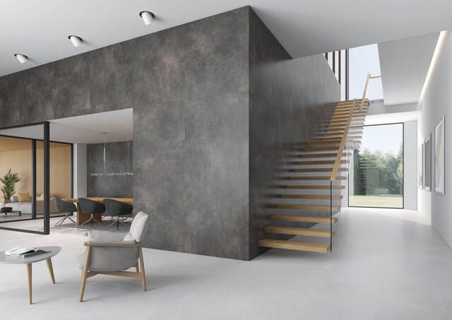 Cifre Ceramica Nexus wand- en vloertegel 120x120cm gerectificeerd Betonlook Glaciar mat (wit) SW07310910-2