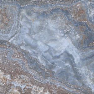 Cifre Ceramica wand- en vloertegel 120x120cm 10.7mm Vierkant gerectificeerd Marmerlook Blauw Glans SW07312386