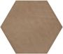 Cifre Cerámica Cifre Vodevil Moka wandtegel hexagon 18x18 cm bruin glans - Thumbnail 1