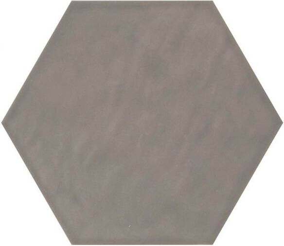 Cifre Cerámica Cifre Vodevil Grey wandtegel hexagon 18x18 cm grijs glans
