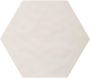 Cifre Cerámica Cifre Vodevil Ivory wandtegel hexagon 18x18 cm wit creme glans - Thumbnail 1