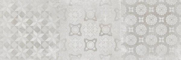 Cifre Ceramica wandtegel 40x120cm Rechthoek 11mm gerectificeerd Betonlook Decor White SW07310351-4 - Foto 1