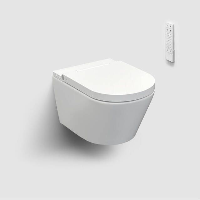 Clou Clever douche-WC met turbo flush 57cm met toiletzitting CL 04.05020