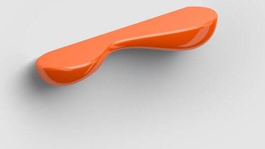 Clou Cliff planchet 32x7x5.2cm keramiek Oranje hoogglans CL 09.00015