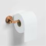 Clou Flat Toiletrolhouder L-vorm zonder klep brons gebors. PVD CL 09.02030.83 - Thumbnail 2