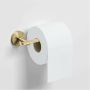 Clou Flat Toiletrolhouder L-vorm zonder klep goud geborst. PVD CL 09.02030.82 - Thumbnail 2