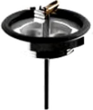 Clou afvoerplug en sifon aansluiting chroom t.b.v. First & Flush fonteinen
