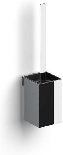 Clou Fold toiletborstelgarnituur 35.5cm hoog wandmodel chroom CL 09.04041.29