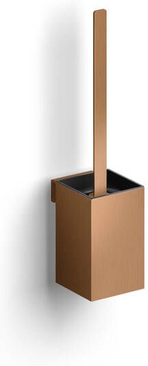 Clou Fold toiletborstelgarnituur 35.5cm hoog wandmodel PVD geborsteld brons CL 09.04041.83