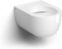 Clou Hammock randloze wandtoilet 37x49cm compact keramiek glanzend wit CL 04.01070 - Thumbnail 2