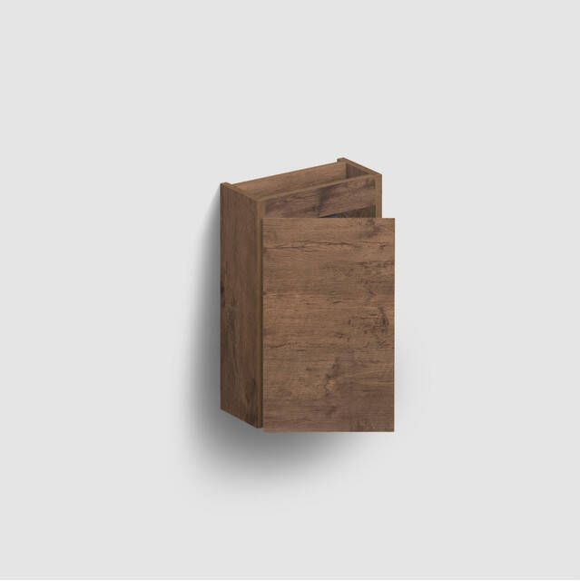 Clou InBe Fonteinonderkast 36x55x36cm links donker eiken IB 07.16.7036.64.L