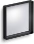 Clou Look at Me spiegel met een omlijsting in mat zwart 50x8x50 (bxdxh) - Thumbnail 1