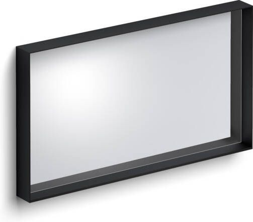 Clou Look at Me spiegel 90x50cm omlijsting Zwart mat CL 08.09.090.21