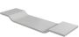 Arcqua Crosstone by Solid Surface badbrug 75x20cm mat wit BBR113232 - Thumbnail 2