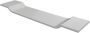 Arcqua Crosstone by Solid Surface badbrug 90x20cm mat wit BBR119103 - Thumbnail 2