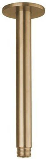 Crosswater 3ONE6 Plafondarm 20cm stainless brushed brass effect TS689SF