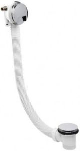 Crosswater badvulcombinatie met click afvoerplug chroom BFW0168C