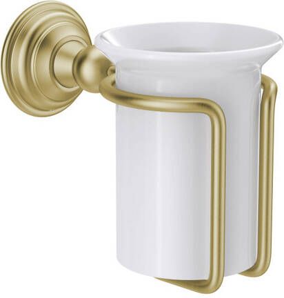 Crosswater Belgravia Bekerhouder Brushed Brass (goud) BL003F