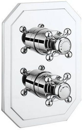Crosswater Belgravia douchekraan inbouw exclusief inbouwdeel 3 functies chroom BLCB2500LBPC