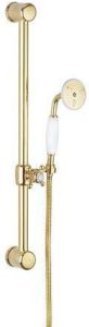 Crosswater Belgravia glijstangset 60cm met handdoucheset excl doucheslang messing ongelakt BELPACKAGE1Q