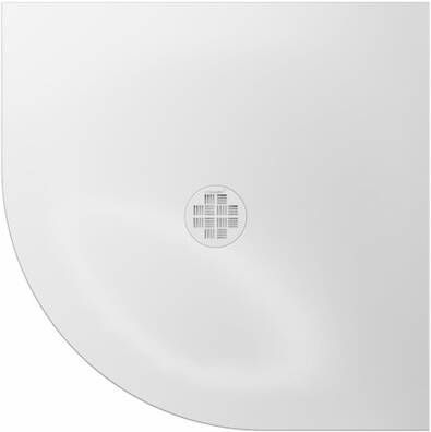 Crosswater Creo Douchebak 80x80x2.5cm vierkant wit CRQ800X800W