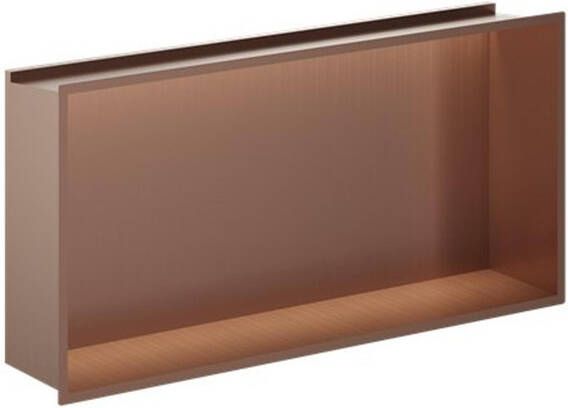 Crosswater Douche Nis 61x30.5cm LED-lichtstrip geborsteld brons NI305610LBZ