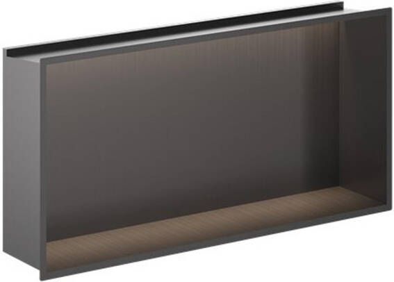 Crosswater Douche Nis 61x30.5cm LED-lichtstrip leisteen NI305610LT