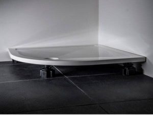 Crosswater douchebakpoten voor douchebak 80 tot 120cm kwartrond LEGSQ81200