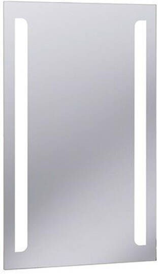 Crosswater Elite spiegel 50x80cm met verlichting LED verticaal horizontaal ME8050B