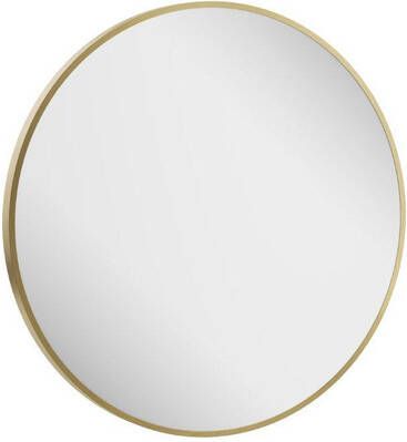 Crosswater Infinity Spiegel rond 70cm geborsteld messing (goud) IF_NIMIRROR70F