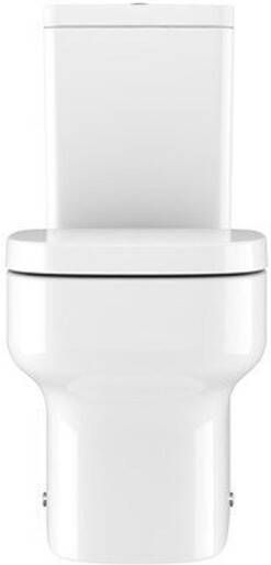 Crosswater Kai toiletpot staand compact zonder reservoir exclusief zitting wit KL6305CW