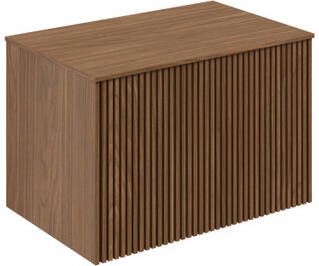 Crosswater Limit Badkamermeubelset 70x45x45cm 1 lade Royal Walnut SW1026452 SW1026456