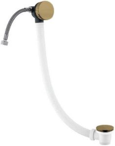 Crosswater MPRO bad klikwaste & vulcombinatie geborsteld messing (goud) BFW0370F