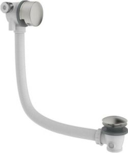 Crosswater MPRO Badvulcombinatie met klikwaste RVS geborsteld PRO0355V+