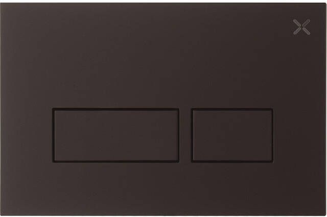 Crosswater MPRO bedieningsplaat 23.6x15.2cm mat zwart PROFLUSHB