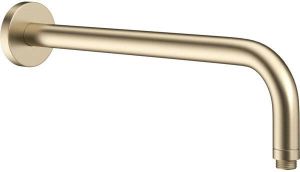 Crosswater MPRO douchearm 35cm geborsteld messing (goud) OUTLETSTORE FH684F+